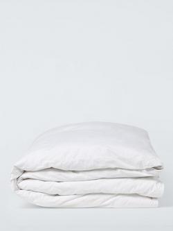 John Lewis Natural Collection Goose Feather & Down, 10.5 Tog, White