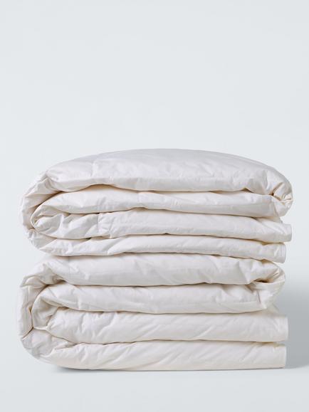 John Lewis Hungarian Goose Feather & Down All Seasons Duvet, 13.5 Tog (4.5 + 9 Tog), White