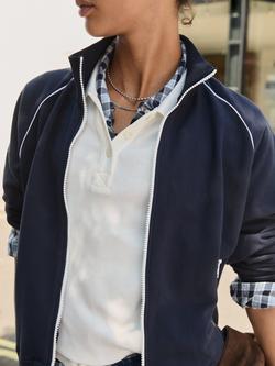 Baukjen Carter Contrast Trim Sweatshirt, Classic Navy - view 2, Classic Navy