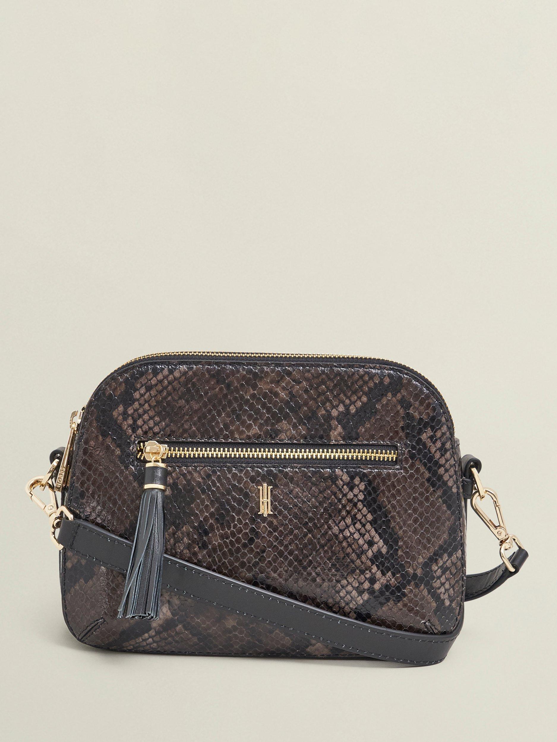 Hobbs Carlton Snake Print Leather Crossbody Bag, Multi