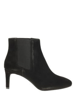 Jones Bootmaker Katelyn Leather Ankle Boots, Black, Black