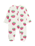 JoJo Maman Bébé Baby Cotton Bodysuit and Hat Set, White