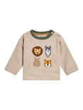 JoJo Maman Bébé Baby Cotton Sweatshirt and Jogger Set, Green