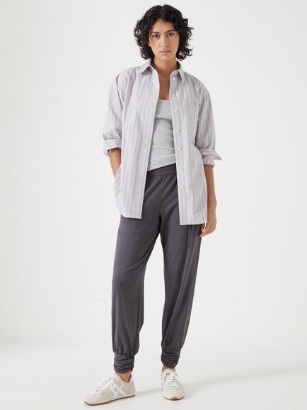 HUSH Alexa Harem Joggers - view 2, Charcoal Grey