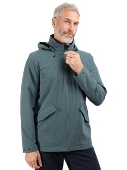 Rohan Men's Fairway Packable Hood Waterproof Jacket, Slate Grey