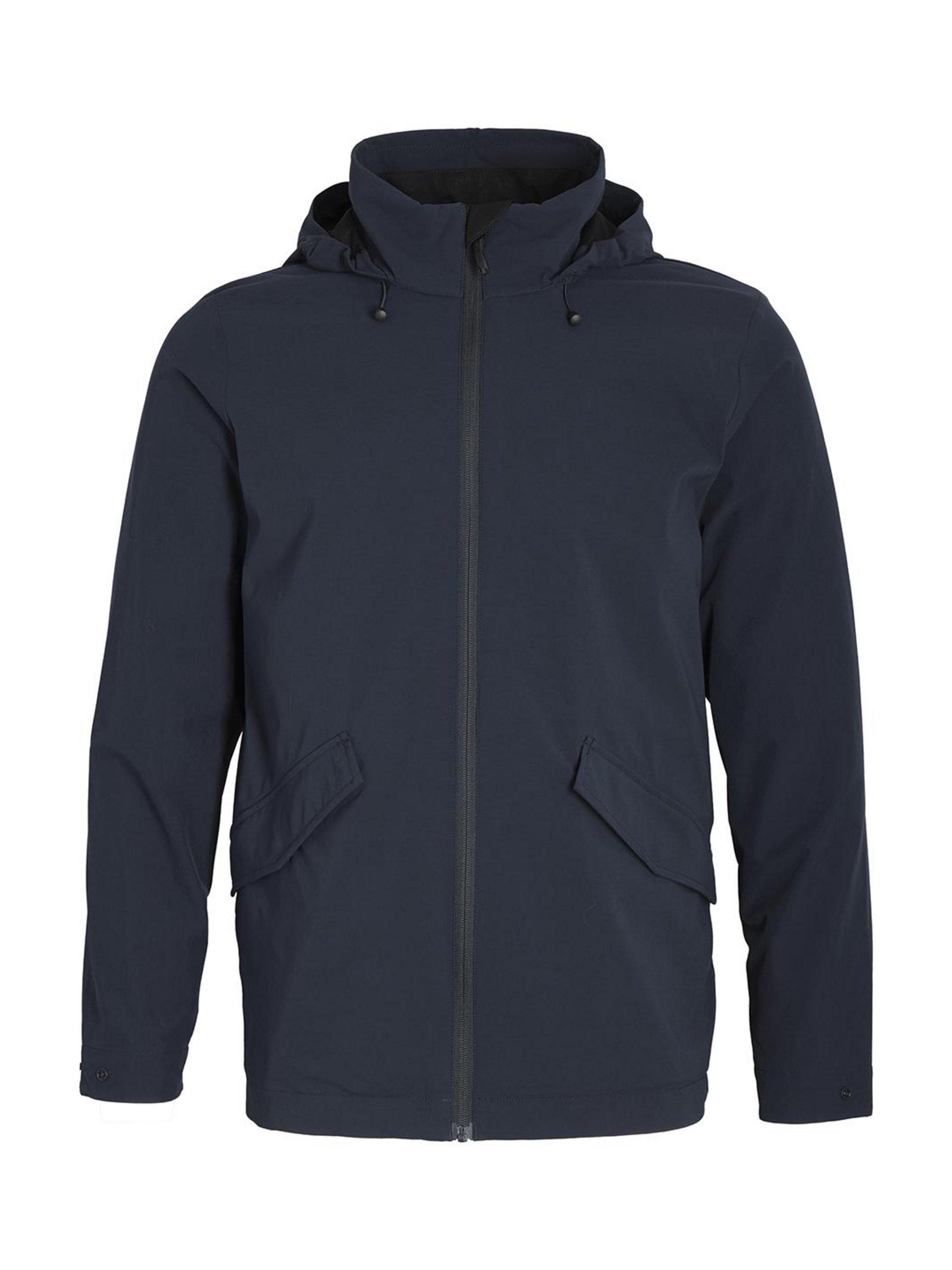 Product image 3 of 10, which shows Rohan Men's Fairway Packable Hood Waterproof Jacket, True Navy, S
