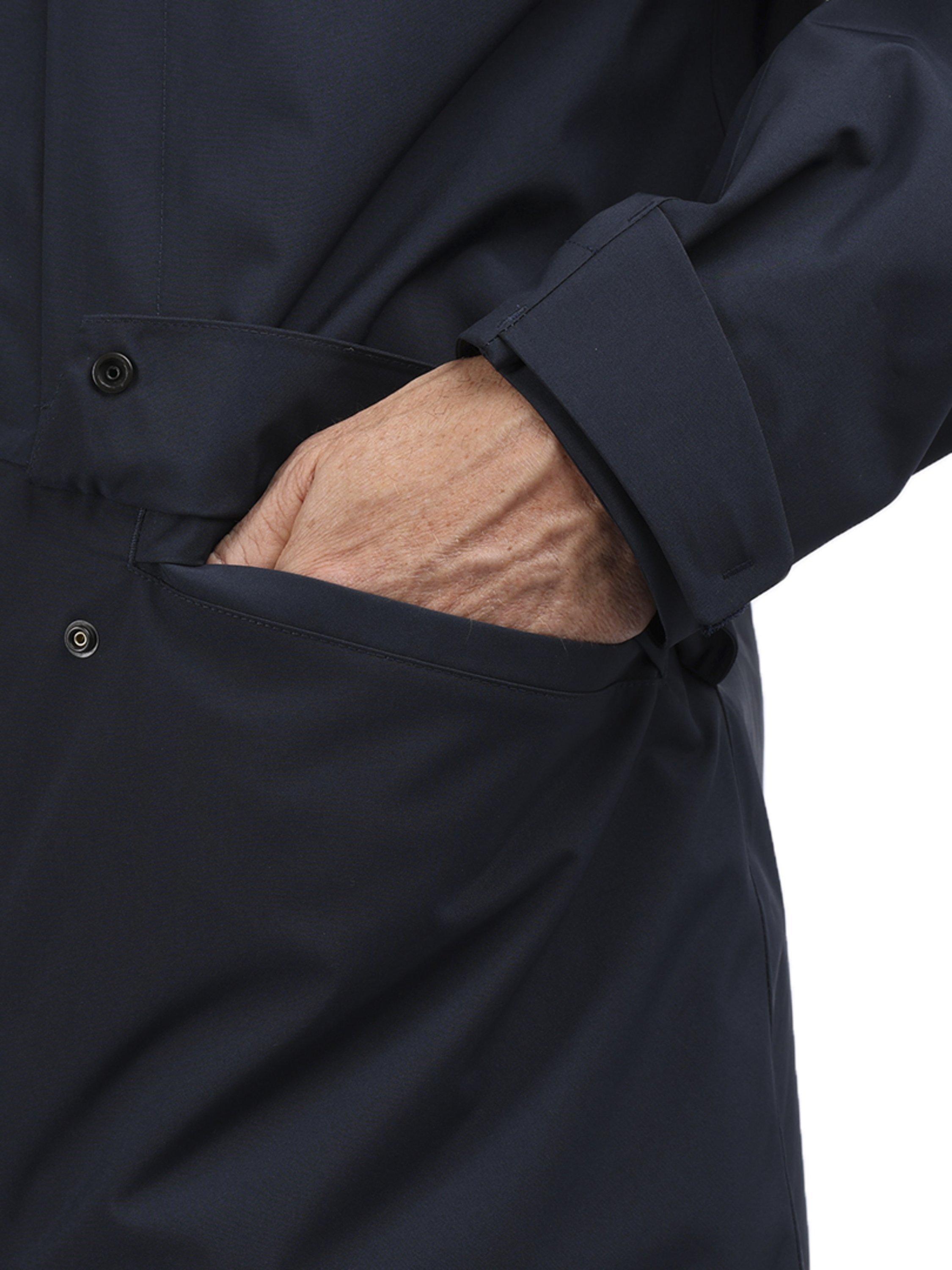 Product image 7 of 10, which shows Rohan Men's Lomond Packable Hood Waterproof Jacket, True Navy, S