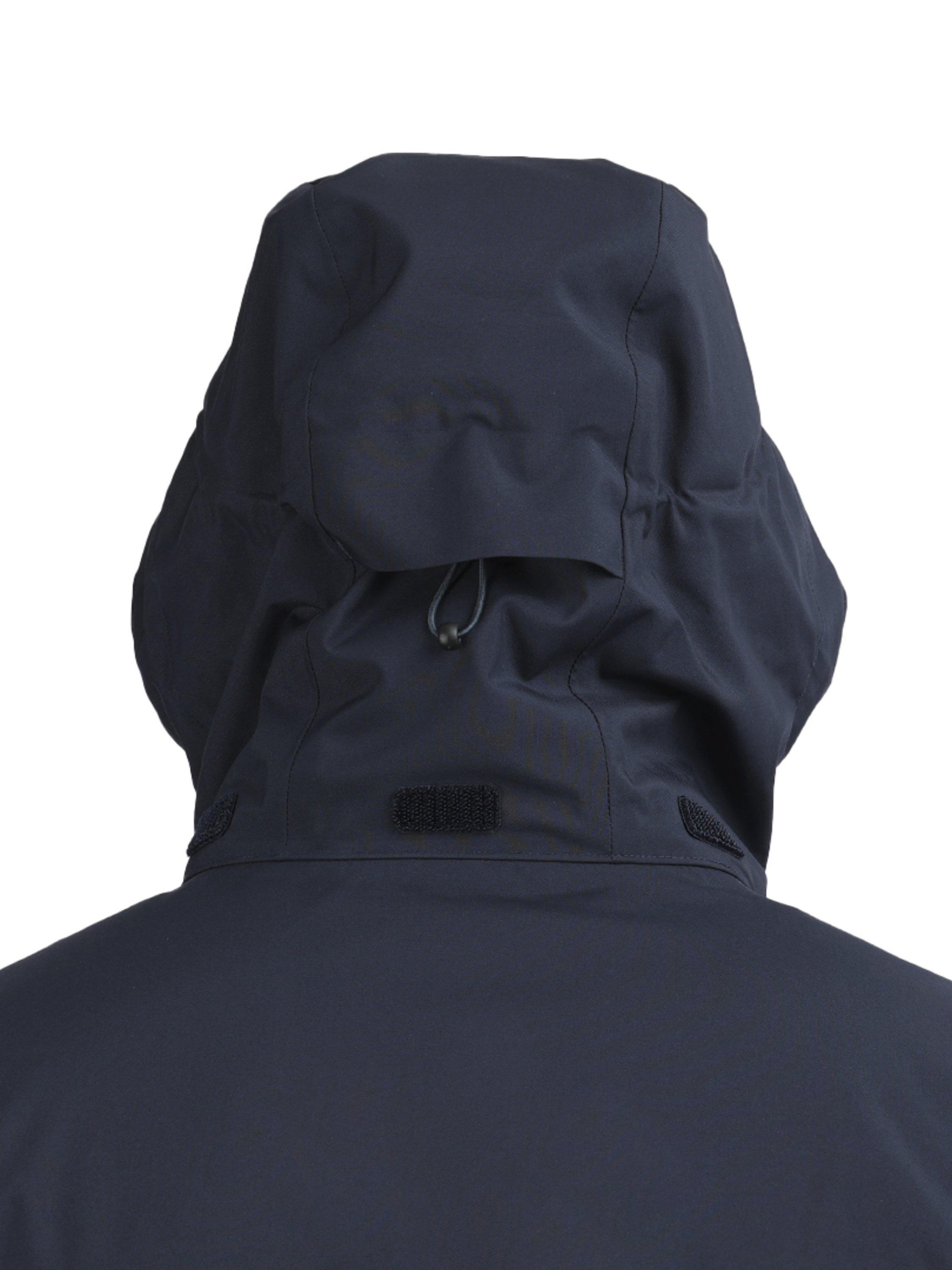 Product image 10 of 10, which shows Rohan Men's Lomond Packable Hood Waterproof Jacket, True Navy, S