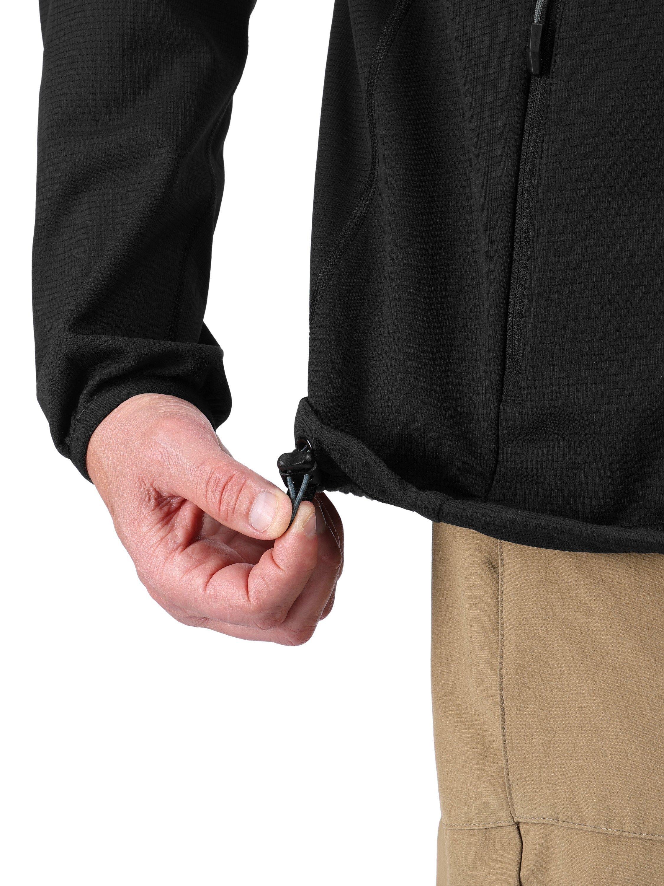 Product image 9 of 9, which shows Rohan Men's Vindur Windbreaker Hooded Jacket, Black, S