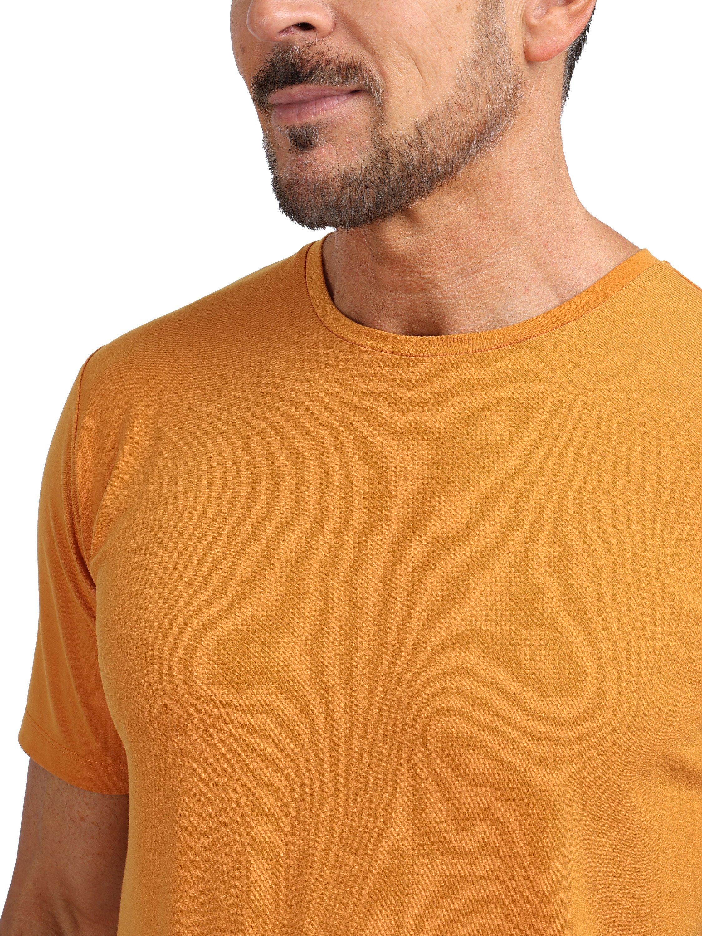 Product image 4 of 6, which shows Rohan Men's Global Short Sleeve Sports T-Shirt, Antique Ochre, S