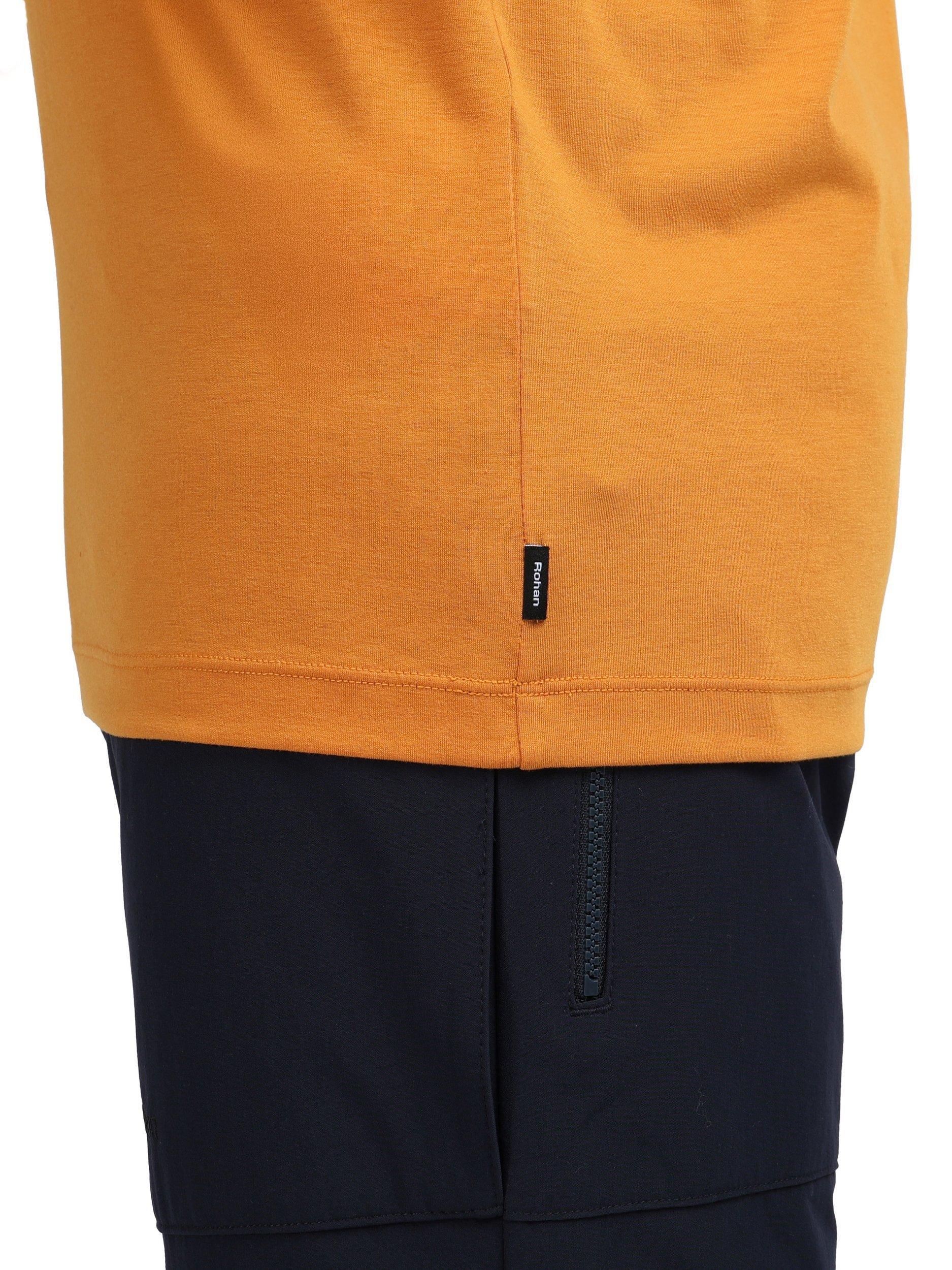 Product image 6 of 6, which shows Rohan Men's Global Short Sleeve Sports T-Shirt, Antique Ochre, S