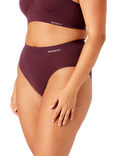 Ambra Bondi Bare Hi Cut Knickers, Sangria