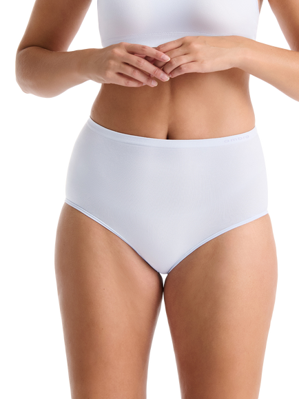 Ambra Purebasics Seamfree Comfort Modal Full Briefs, Pack of 2, Aura Blue