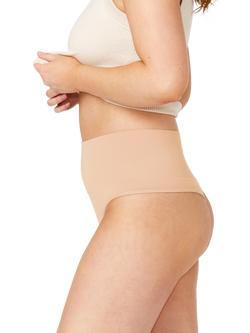 Ambra Seamless Smoothies High Waist G String, Pack of 2 - view 2, Rose Beige
