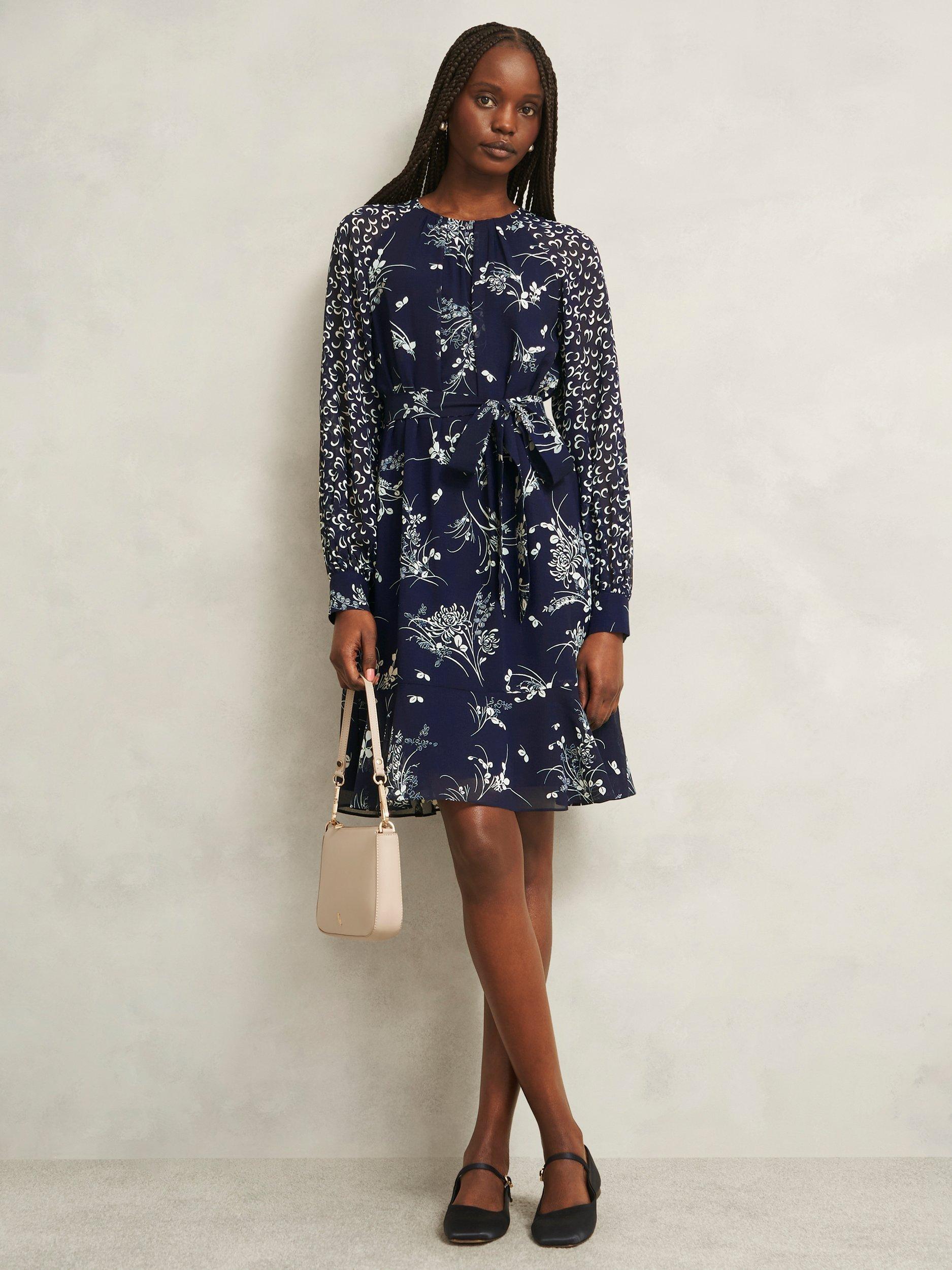 Product image 2 of 4, which shows Hobbs Briella Leather Shoulder Bag, Light Beige, Neutrals