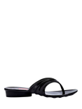 Melissa x DIESEL Quantam Thong Flip Flop Sandals, Black