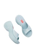Melissa x DIESEL Quantam Platform Sandals, Light Blue