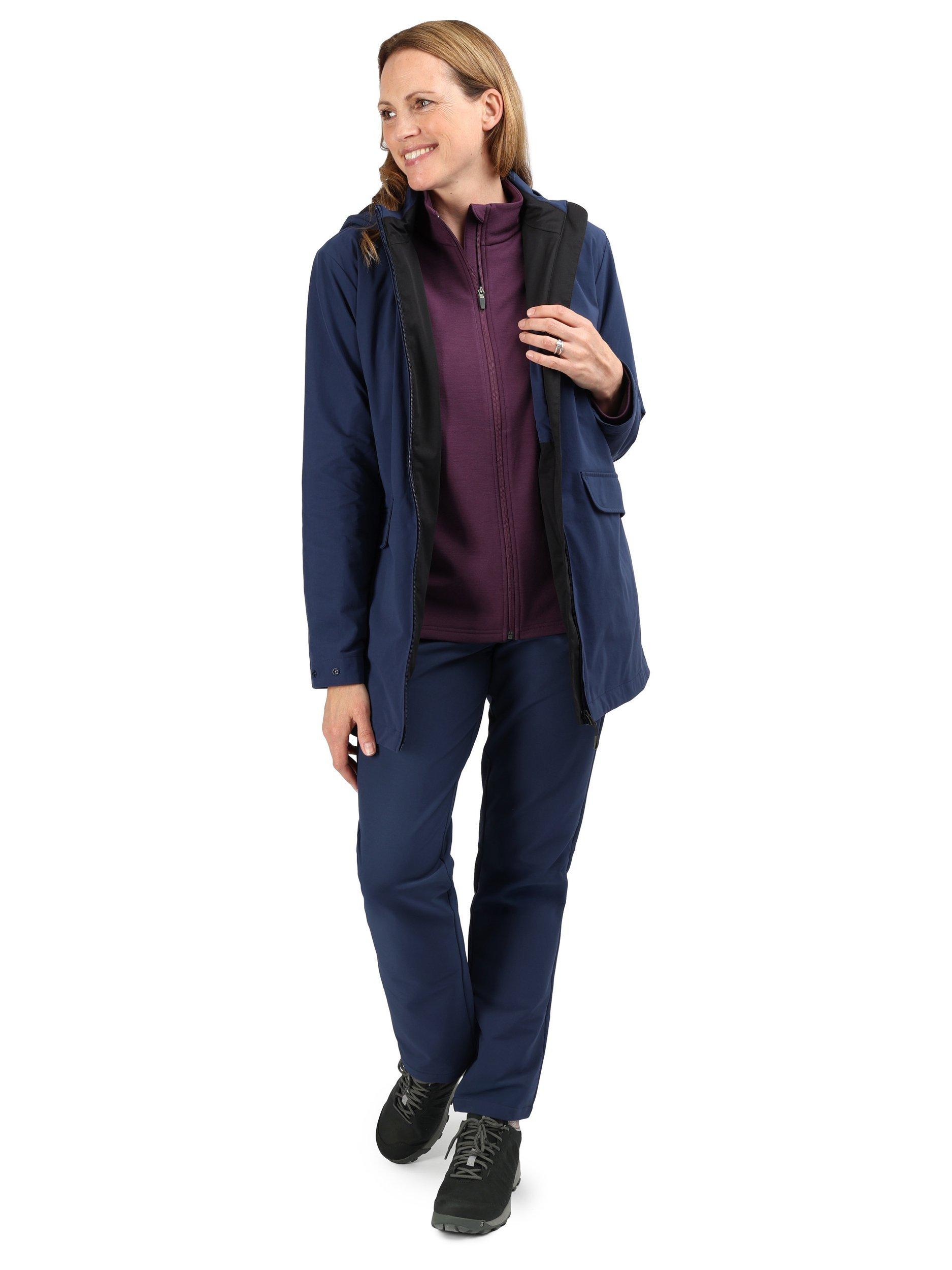 Product image 4 of 10, which shows Rohan Women's Daybreak Waterproof Jacket, Nautical Blue, XS