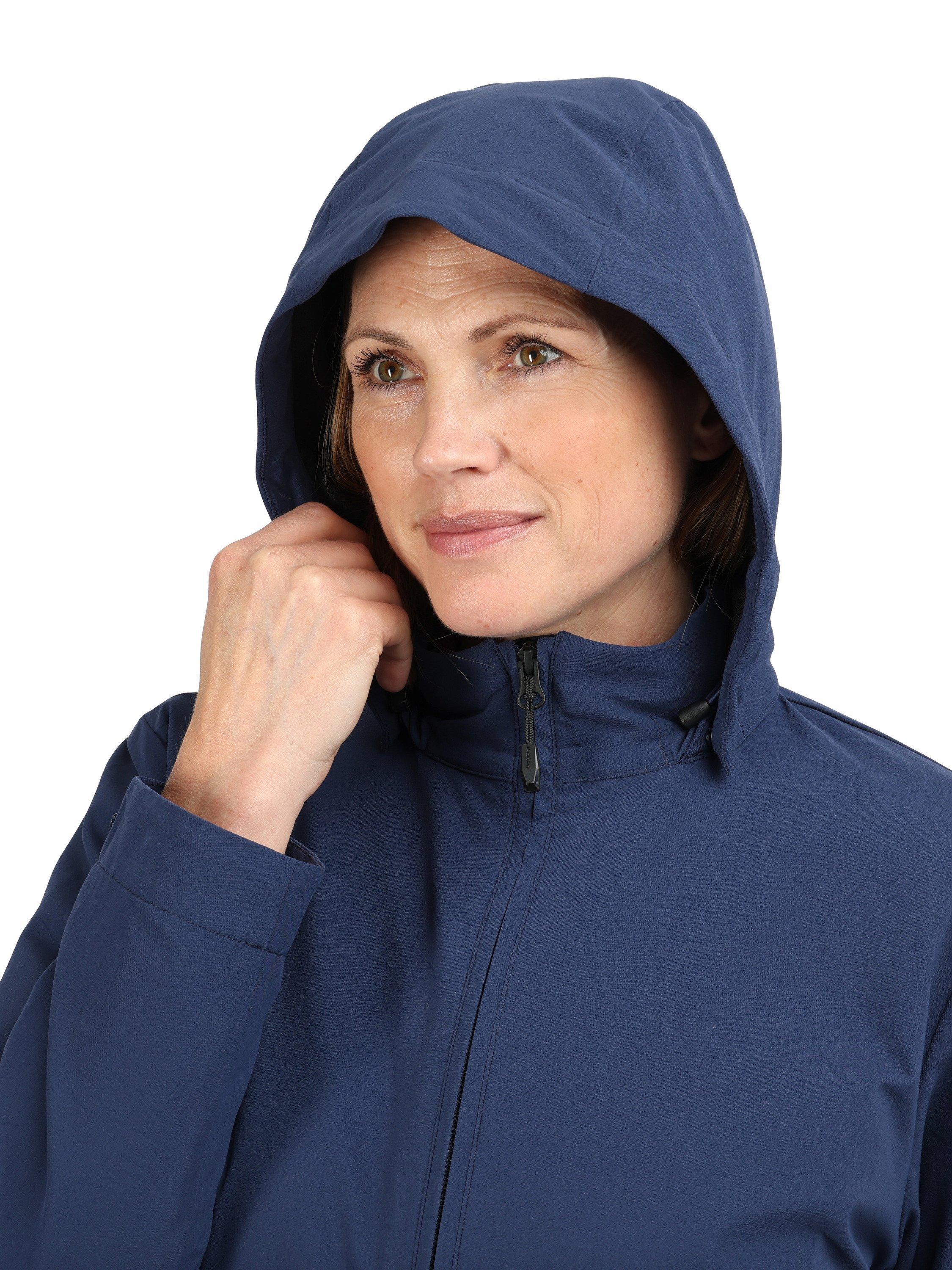 Product image 6 of 10, which shows Rohan Women's Daybreak Waterproof Jacket, Nautical Blue, XS