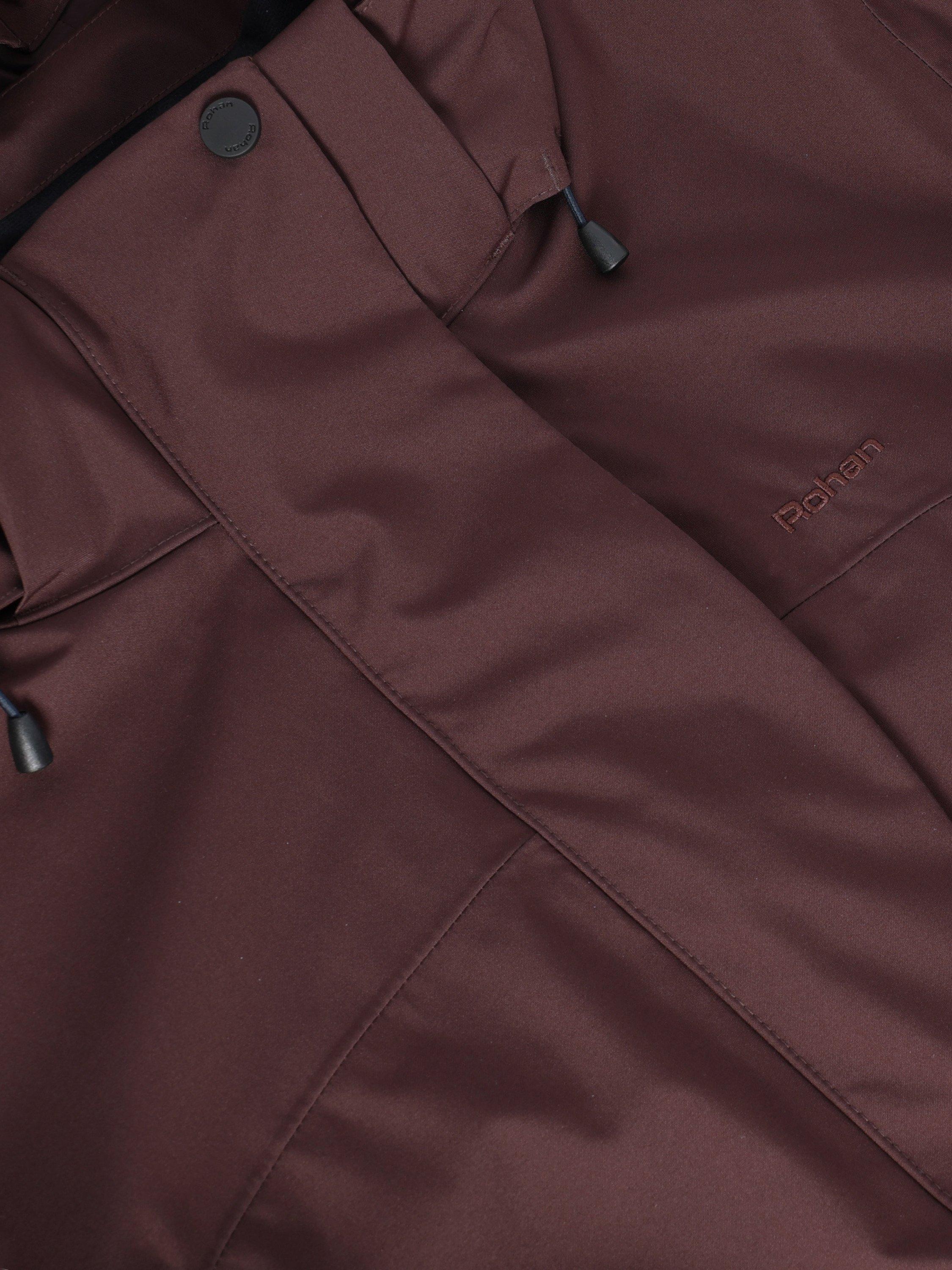Product image 9 of 9, which shows Rohan Women's Lomond Packable Hood Waterproof Jacket, Darkest Plum, XS