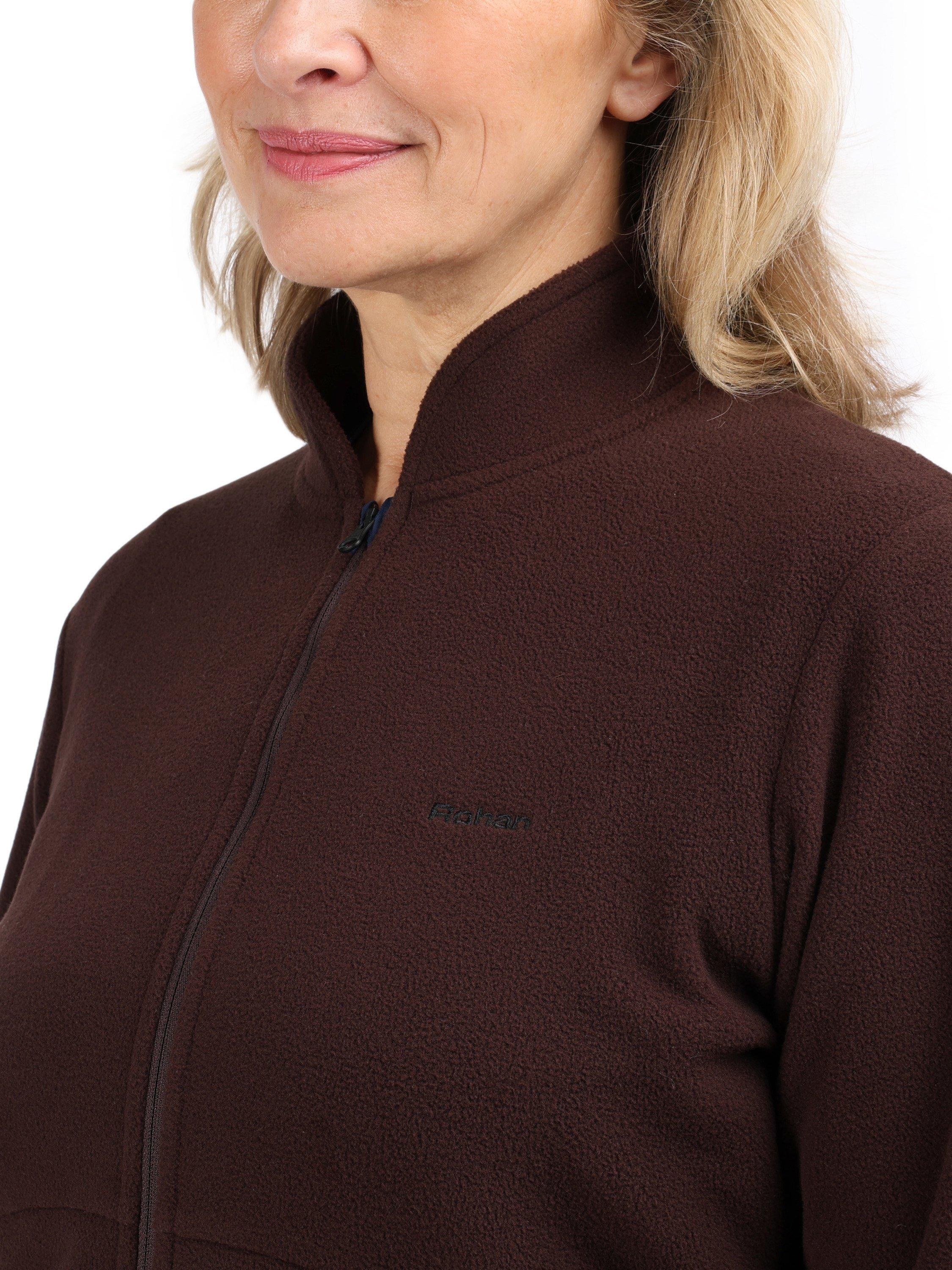 Product image 5 of 6, which shows Rohan Women's Element Fleece Jacket, Darkest Plum, XS