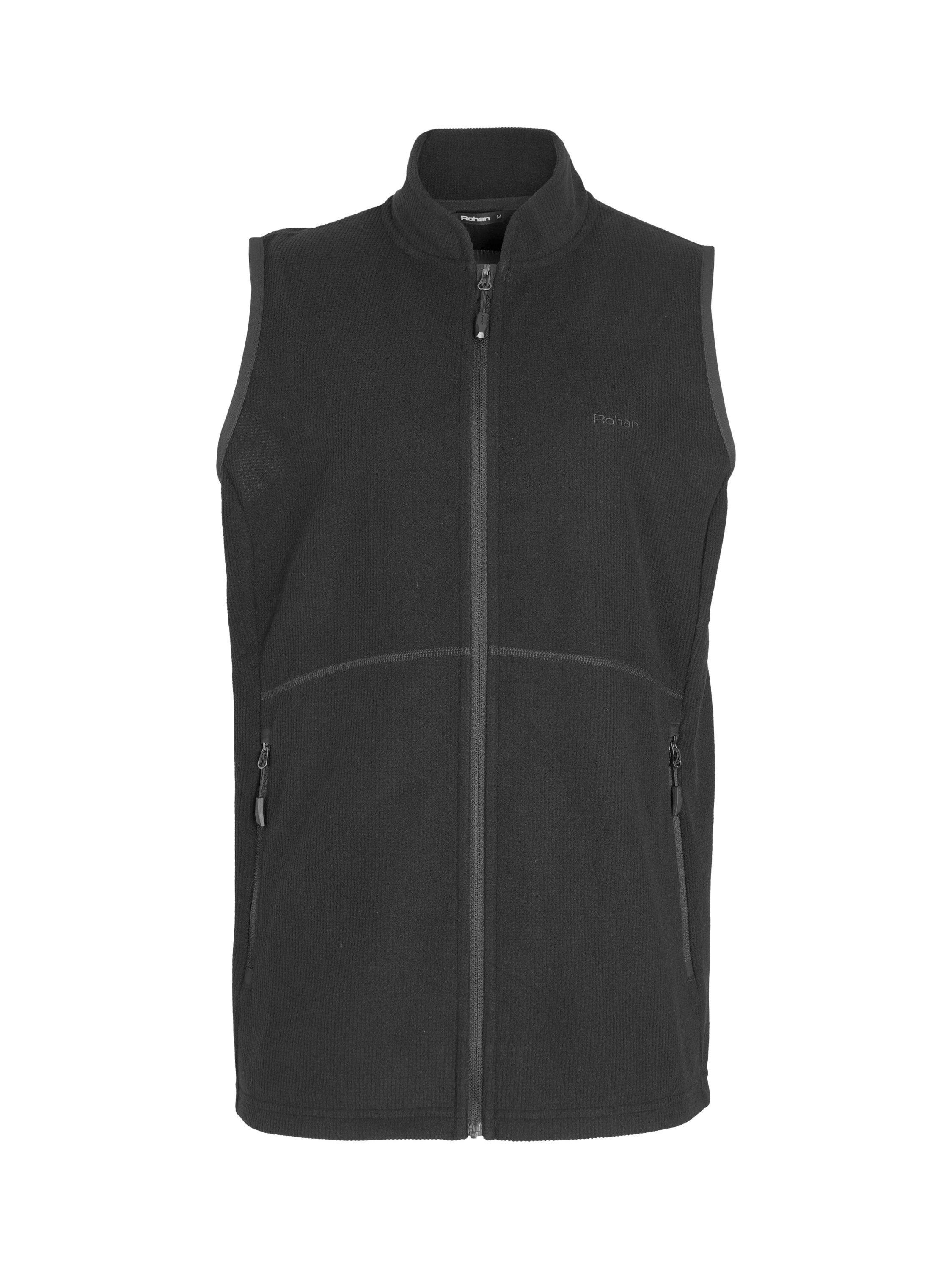 Product image 3 of 7, which shows Rohan Women's Microgrid Fleece Gilet, Black, XS