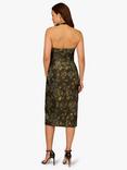 Aidan Mattox by Adrianna Papell Floral  Jacquard Midi Dress, Cool Mint