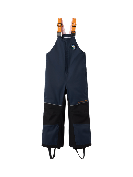 Polarn O. Pyret Kids' Unisex Padded Ski Trousers, Dark Sapphire