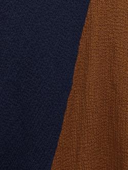 Phase Eight Chantelle Colour Block Dress, Navy - view 2, Navy