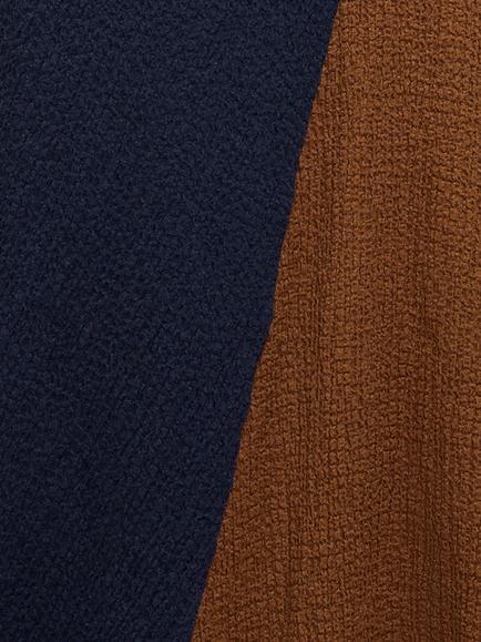 Phase Eight Chantelle Colour Block Dress, Navy - view 2, Navy