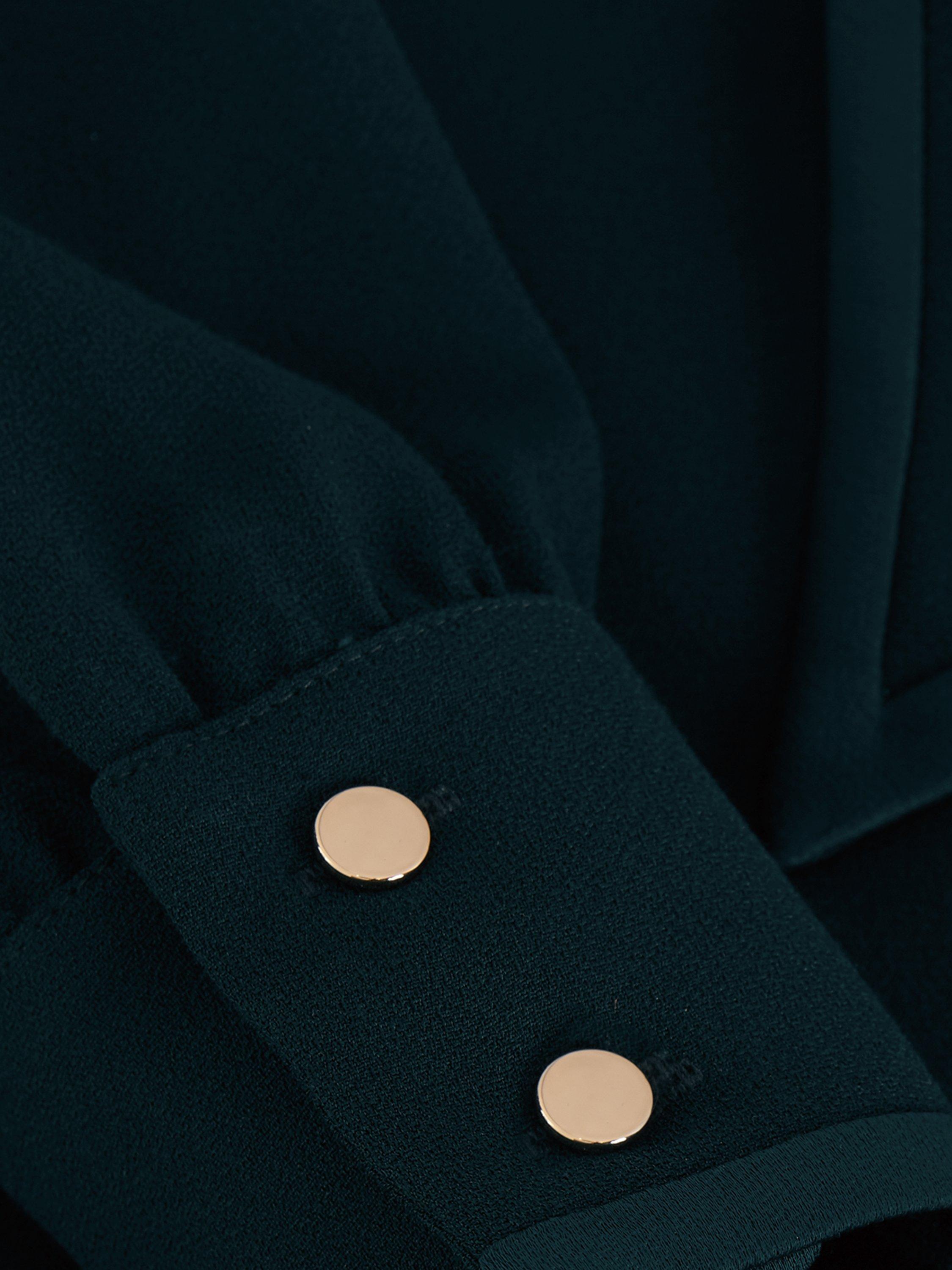 Product image 6 of 8, which shows Phase Eight Petite Gina Dress, Green, 6