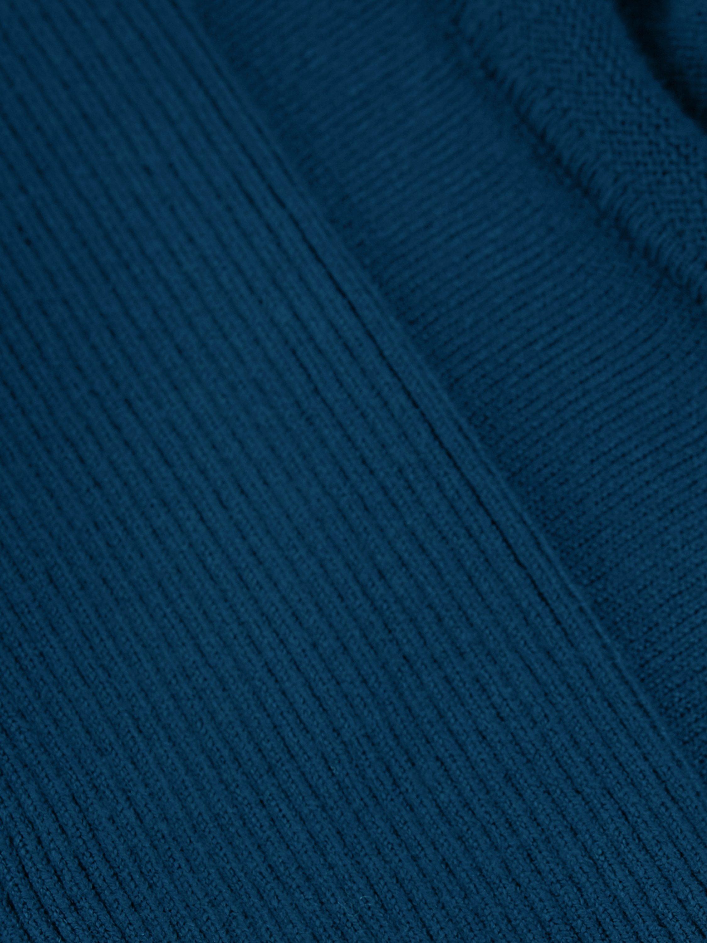 Product image 6 of 8, which shows Phase Eight Athena Knit Asymmetric Jumper, Blue, XS