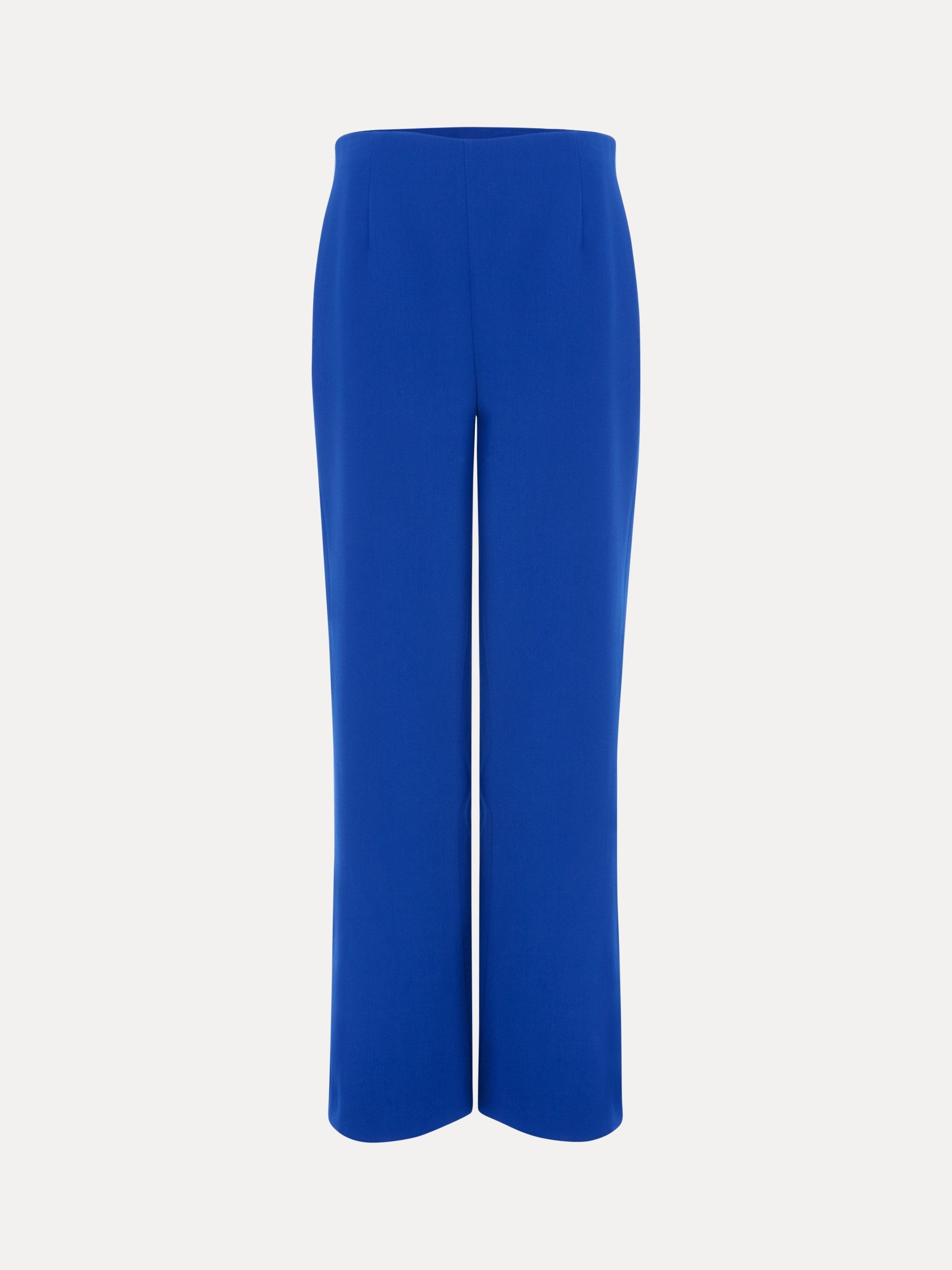 Product image 5 of 7, which shows Phase Eight Aubrie Tailored Trousers, Cobalt, 8