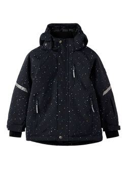 Polarn O. Pyret Kids' Padded Jacket, Vintage Indigo