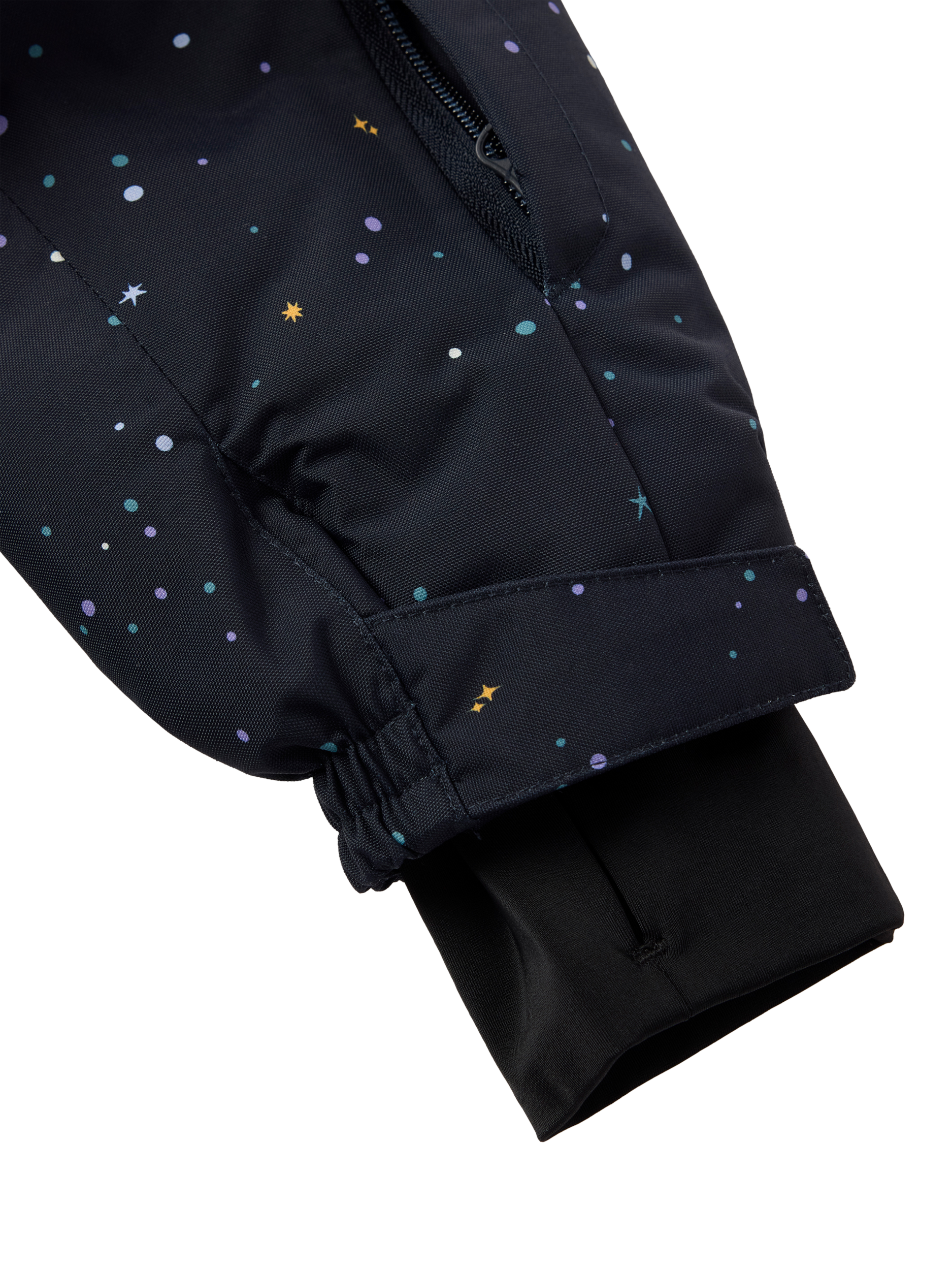 Product image 5 of 7, which shows Polarn O. Pyret Kids' Padded Jacket, Vintage Indigo, 3-4 years