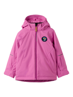 Polarn O. Pyret Kids' Padded Ski Jacket, Pink
