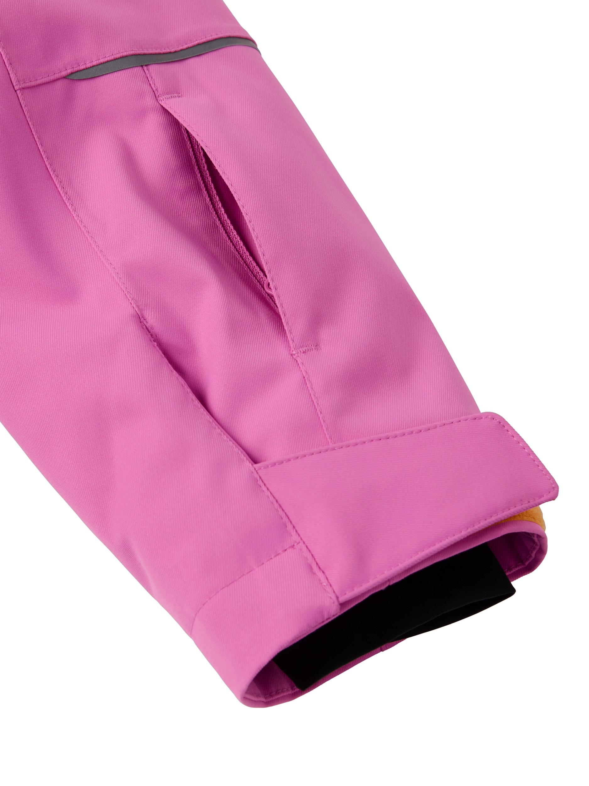 Product image 5 of 8, which shows Polarn O. Pyret Kids' Padded Ski Jacket, Pink, 3-4 years