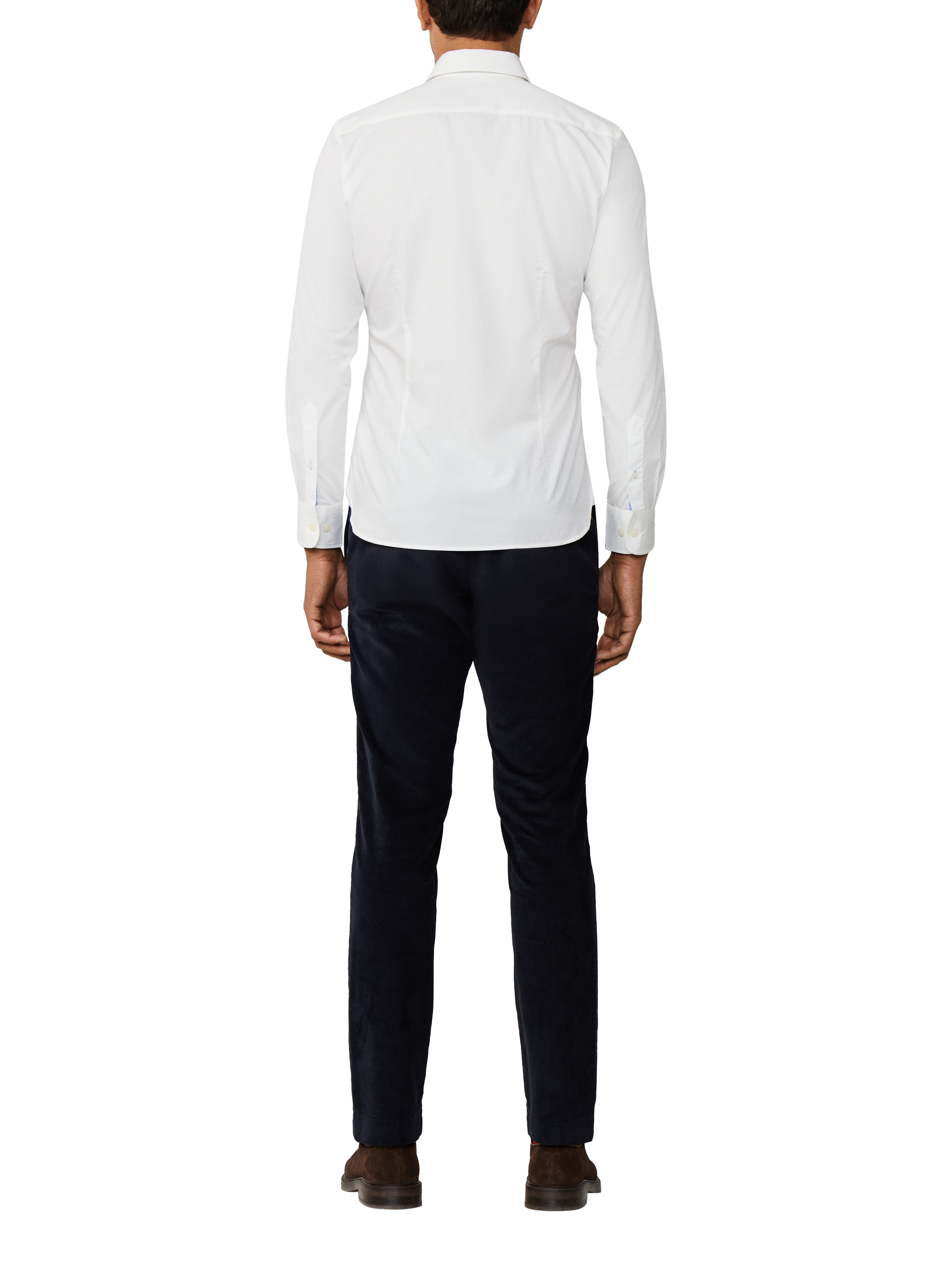 Product image 3 of 8, which shows Hackett London City Tailored Fit Cotton Shirt, White, XXL