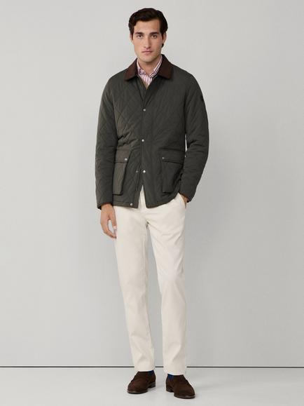 Hackett London Windbreaker Jacket, Deep Green - view 2, Deep Green