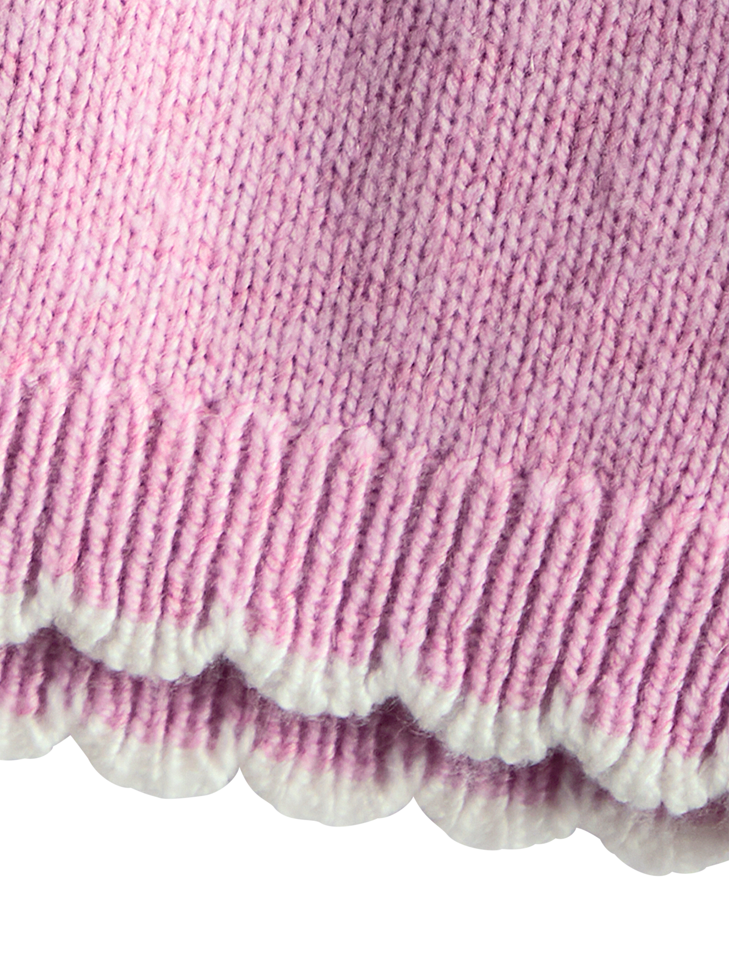 Product image 4 of 4, which shows JoJo Maman Bébé Kids' Wool Blend Mouse Jumper, Rose, 18-24 months