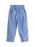 JoJo Maman Bébé Kids' Cord Chunky Bubble Trousers, Blue
