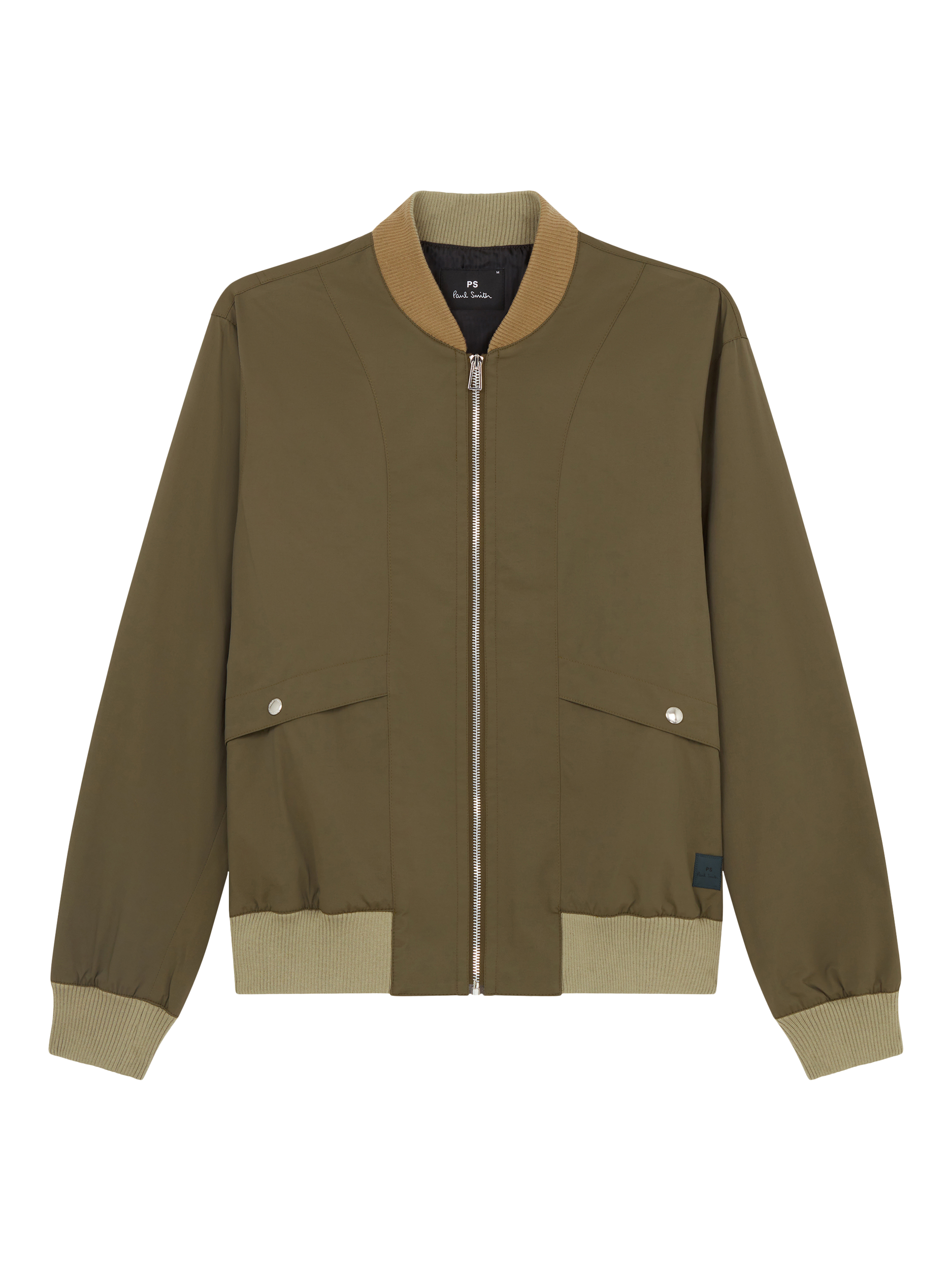 Product image 1 of 4, which shows Paul Smith Bomber Jacket, Green, S