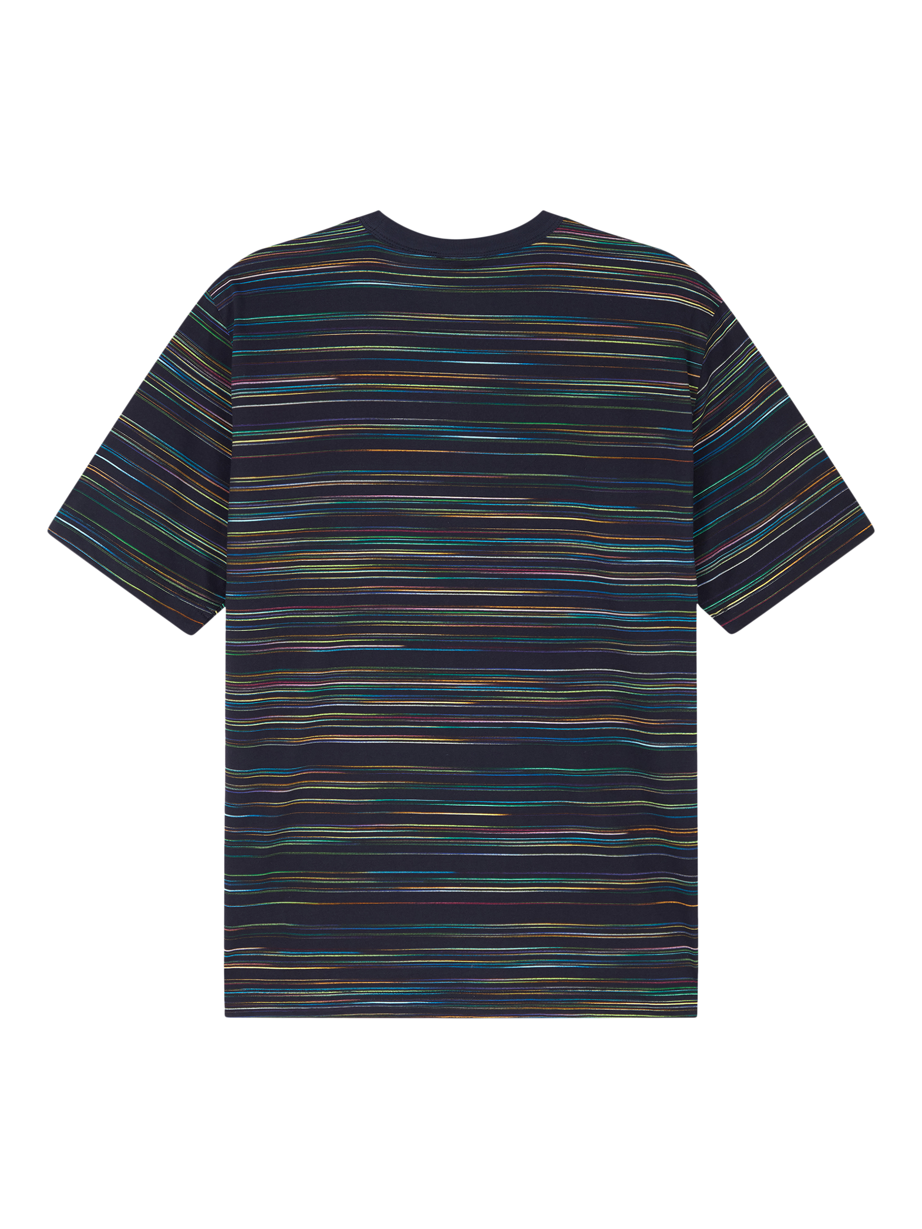 Product image 2 of 3, which shows Paul Smith Casual Fit Striped T-Shirt, Blue/Multi, S