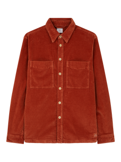 Paul Smith Casual Fit Overshirt, Red, Red