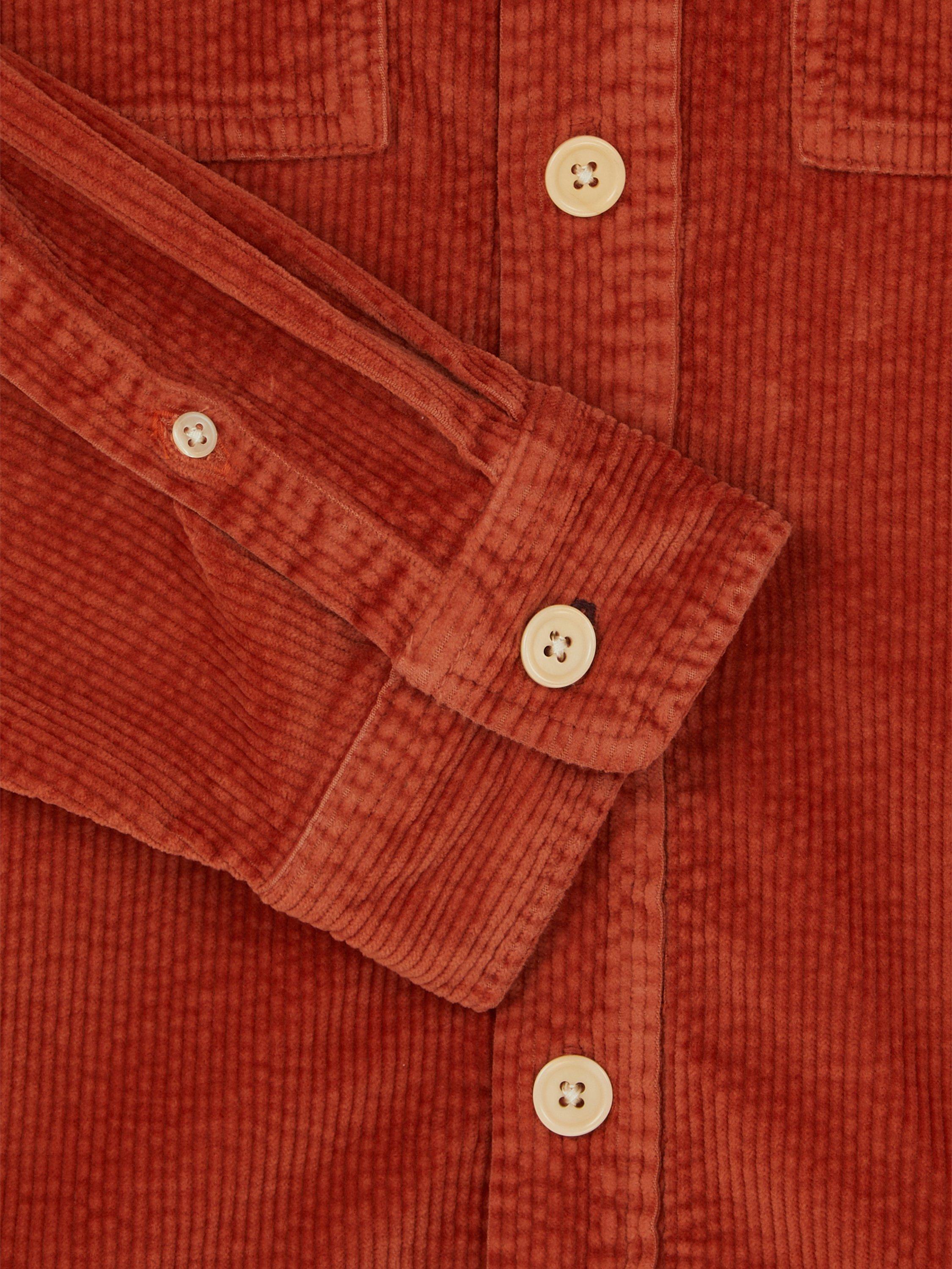Product image 3 of 5, which shows Paul Smith Casual Fit Overshirt, Red, S