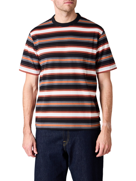 Paul Smith Casual Fit Striped T-Shirt, Black, Black
