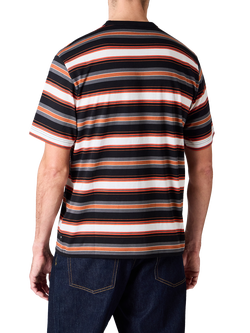 Paul Smith Casual Fit Striped T-Shirt, Black - view 2, Black