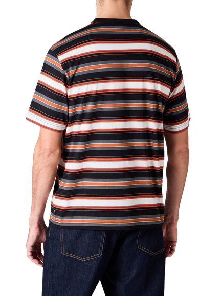 Paul Smith Casual Fit Striped T-Shirt, Black - view 2, Black