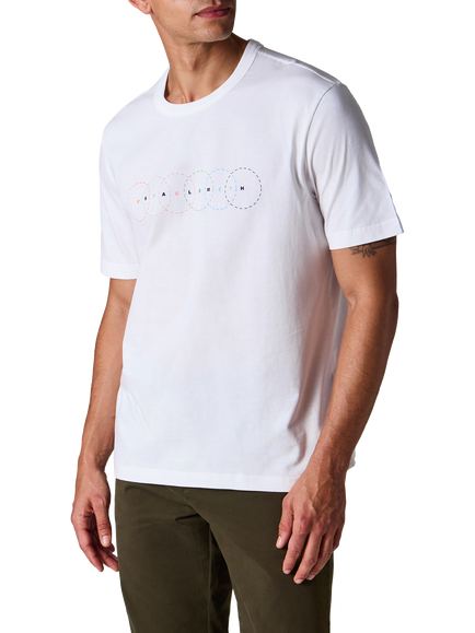 Paul Smith Casual Fit Circle T-Shirt, White, White