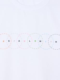 Paul Smith Casual Fit Circle T-Shirt, White - view 2, White